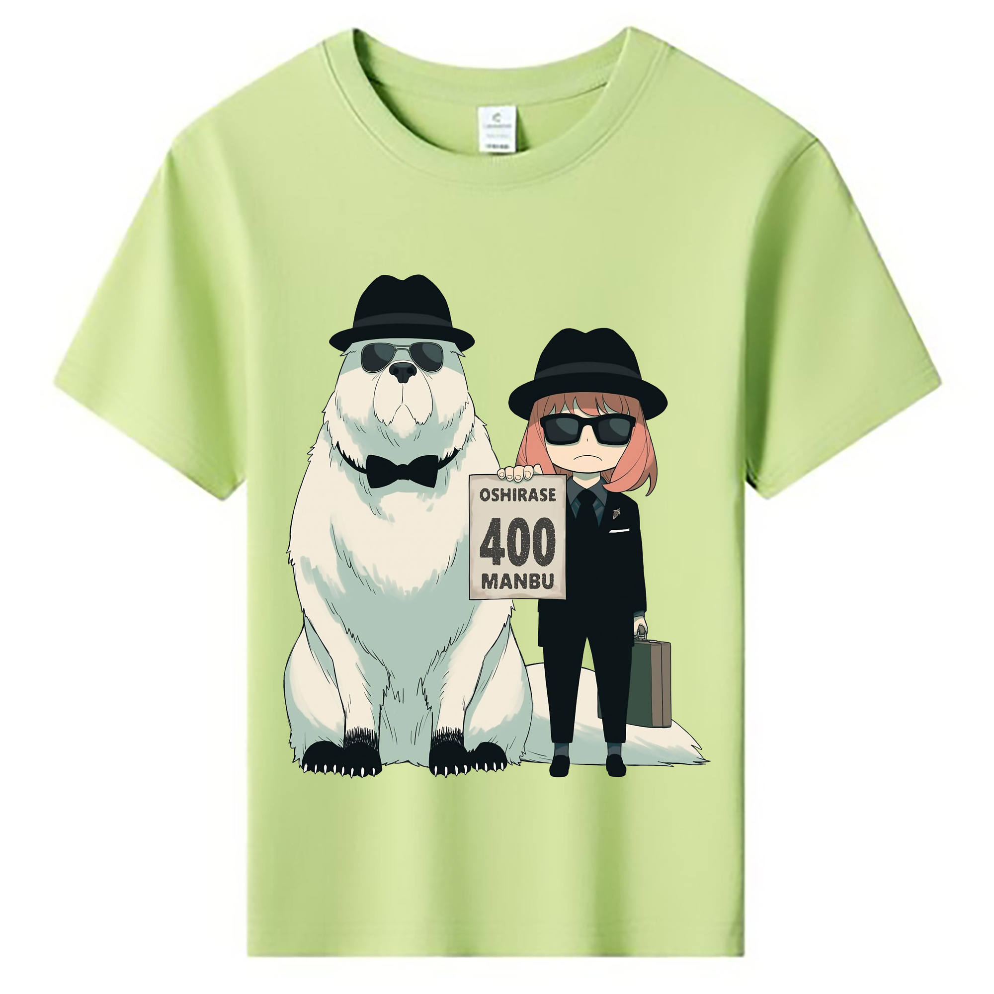 （画像用） SPY×FAMILY间谍家家酒 綿100％キッズTシャツ（フロントプリント）